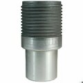 Dixon WS Series High Pressure Wingstyle Female Plug, 1-11-1/2 Nominal, Female NPTF, 316 SSss Steel WS8F8-SS